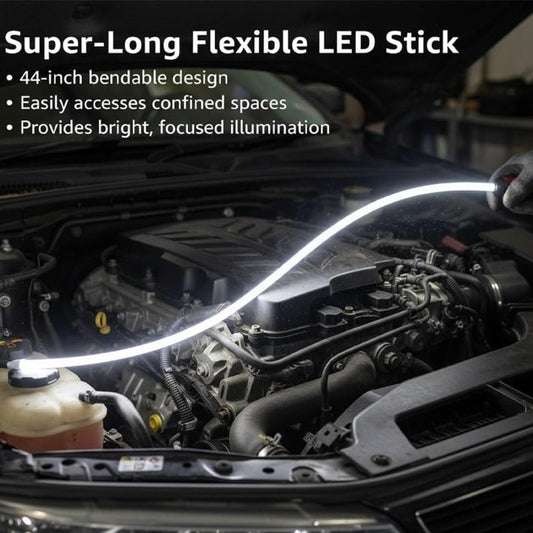 Portable Long LED Flashlight Stick For Home And Car Use