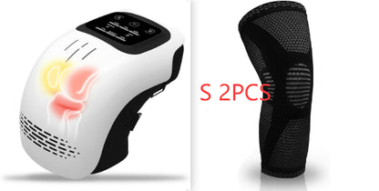 Intelligent Home Use Electric Intelligent Kneading Heating Knee Massager Rechargeable Pain Relief Infrared Laser Vibration Knee Massager